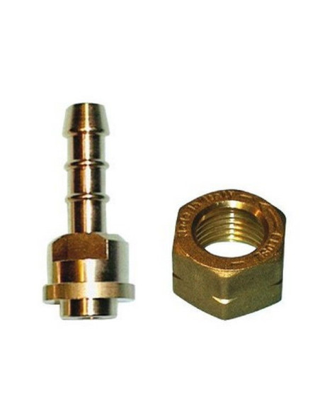 Raccordo gas portagomma femmina 1/2 SX