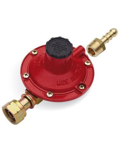 Riduttore gas bassa pressione portagomma 20/60 mbar 4Kg/h