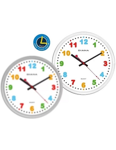Orologio da parete color Ø 30cm