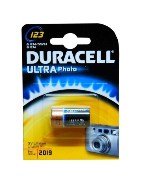 Duracell litio CR123 1pz