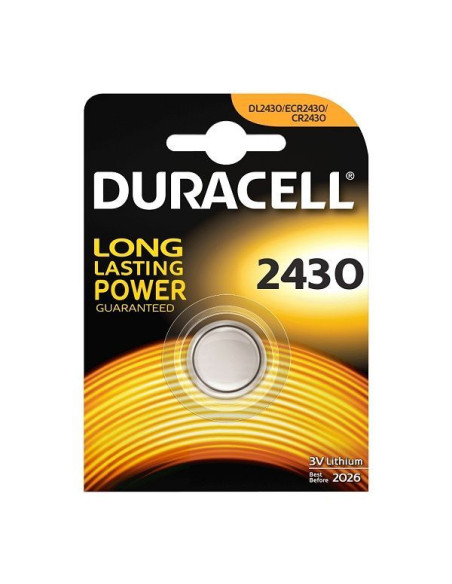 Duracell batteria litio CR2430 1pz