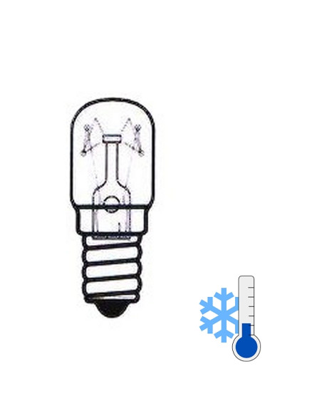 Lampada Piccola pera per frigo E14 15W