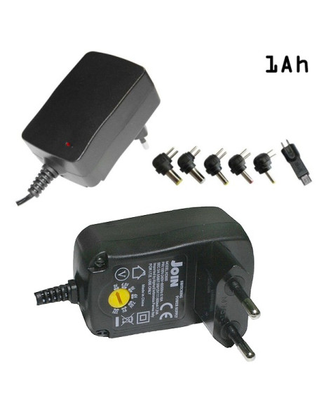 Alimentatore switching 12W 3-12V 1Ah