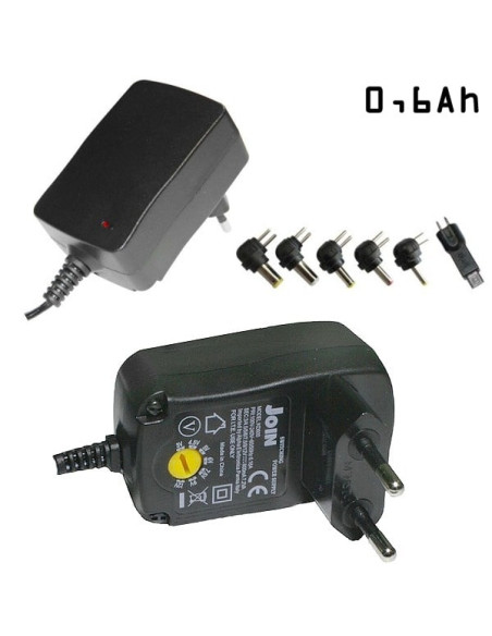 Alimentatore switching 7.2W 3-12V 0.6Ah