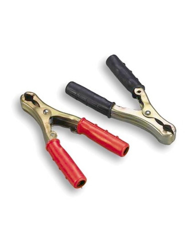 Coppia pinze collegamento batteria 145mm 80A