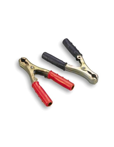 Coppia pinze collegamento batteria 125mm 60A