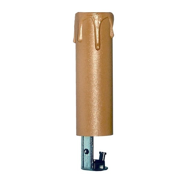 Portalampada a candela antichizzato E14