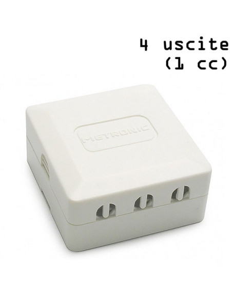 Partitore induttivo da interno 4 uscite