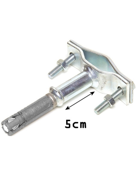 Zanca per palo ad espansione 5cm
