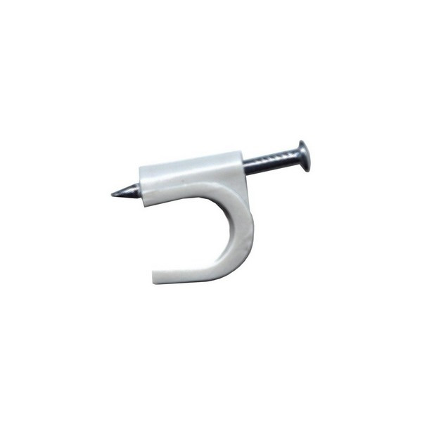 Graffetta fissacavo rotonda per cavi 5/6mm