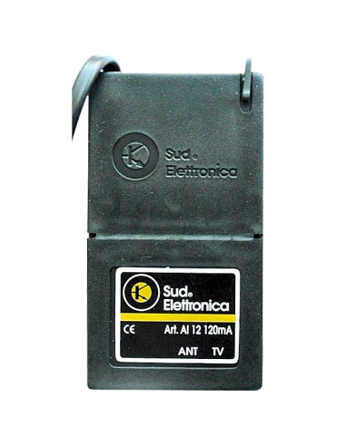 Alimentatore 1 uscita 12V 120mAh a morsetto