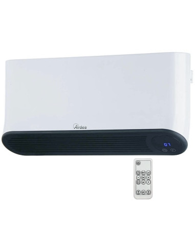 Termoventilatore ceramico da parete con telecomando 2000W