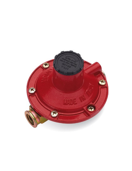 Riduttore gas bassa pressione portagomma 20/60 mbar 4Kg/h
