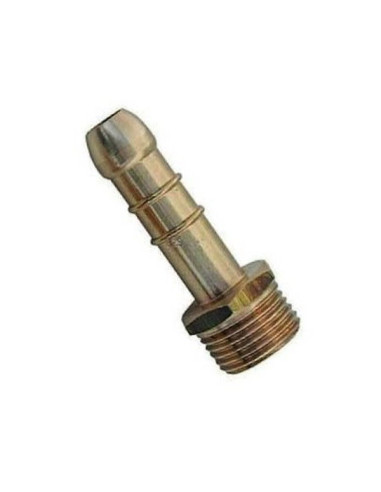 Raccordo gas portagomma maschio 3/8 DX