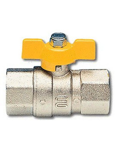 Rubinetto gas valvola a sfera femmina/femmina 1/2 1/2 DX DX