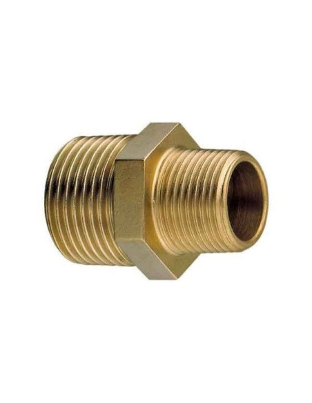 Raccordo gas niplex maschio/maschio 3/8 DX - W20x1/14“ SX