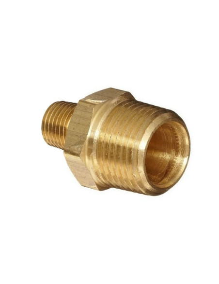 Raccordo gas niplex maschio/maschio 1/4 DX - W20x1/14“ SX