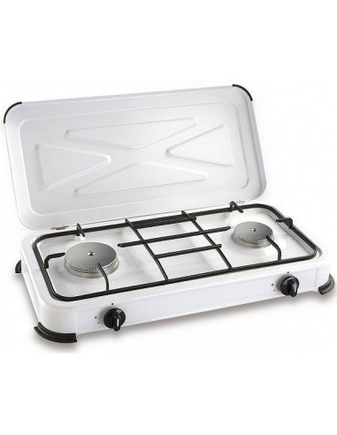 Fornello a gas verniciato 2 fuochi