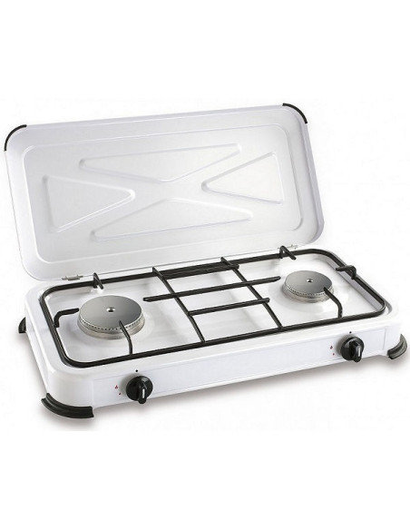 Fornello a gas verniciato 2 fuochi