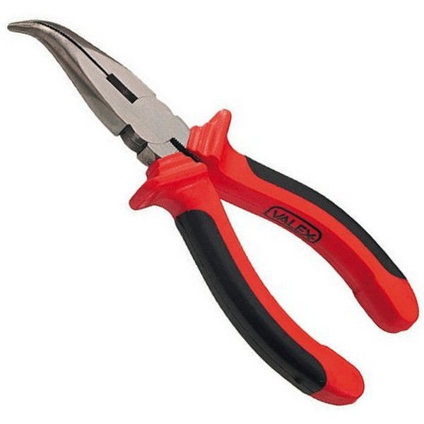 Pinza becchi mezzotondi piegati 160mm