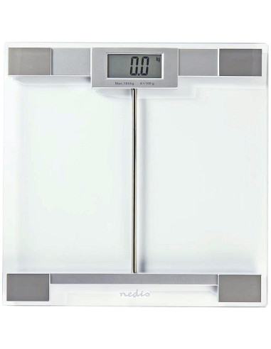 Bilancia pesapersone in vetro trasparente