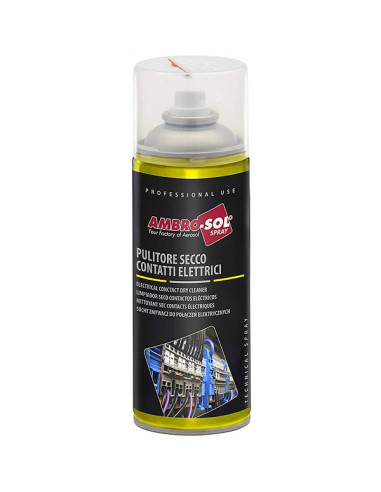 Pulitore secco spray per contatti elettrici Ambro-Sol 400ml