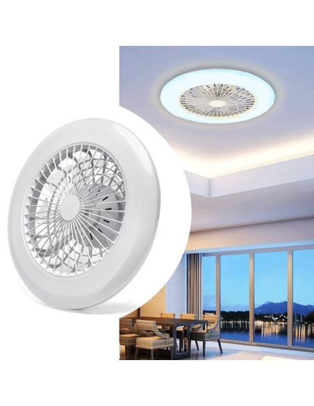 Ventilatore da soffitto con luce e telecomando