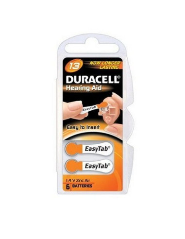 Duracell pile acustiche easytab 13 6pz