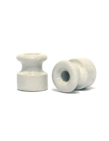 Isolatore in porcellana Ø 18mm