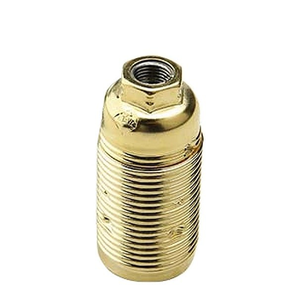 Portalampada filettato in metallo E14