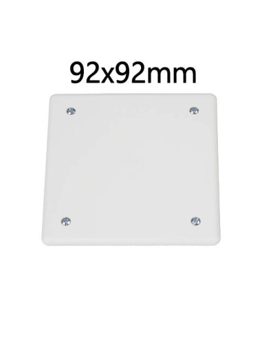 Coperchio 92x92mm completo di viti