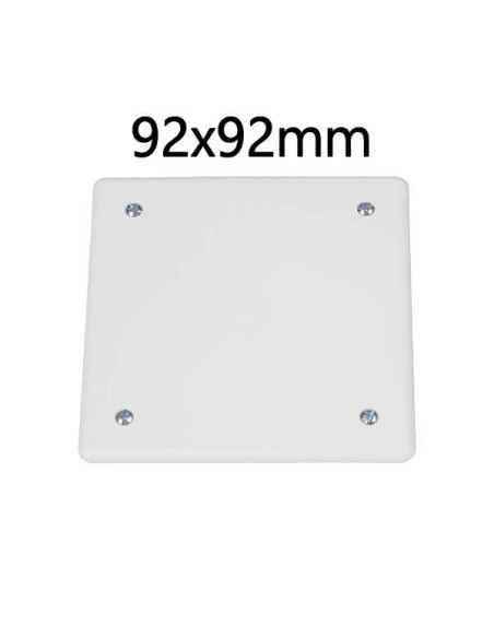 Coperchio 92x92mm completo di viti