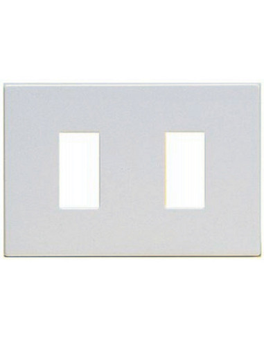 Placca in resina 2 fori