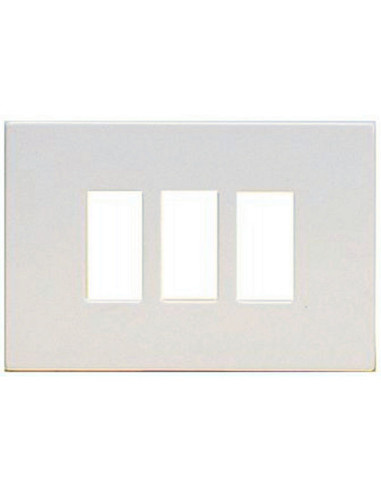 Placca in resina 3 fori
