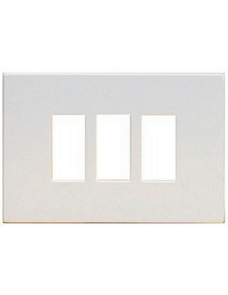 Placca in resina 3 fori