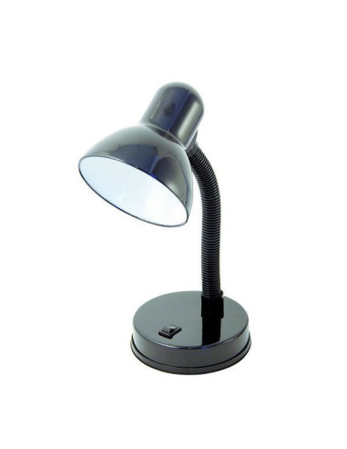 Lampada da tavolo nera snodabile E27