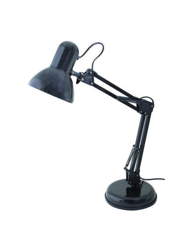 Lampada architetto nera con base E27