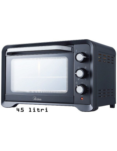 Forno elettrico ventilato 45 litri 2000W con grill