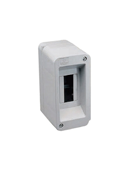 Centralino da parete senza coperchio IP40 1/2 moduli