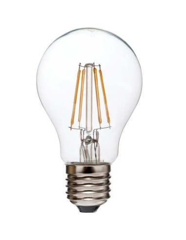Lampada a filamento LED Goccia E27 8.5W luce fredda