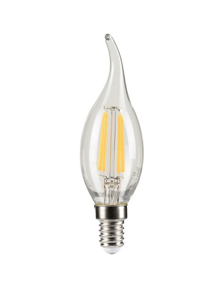 Lampada a filamento LED Colpo di vento E14 4.5W luce fredda