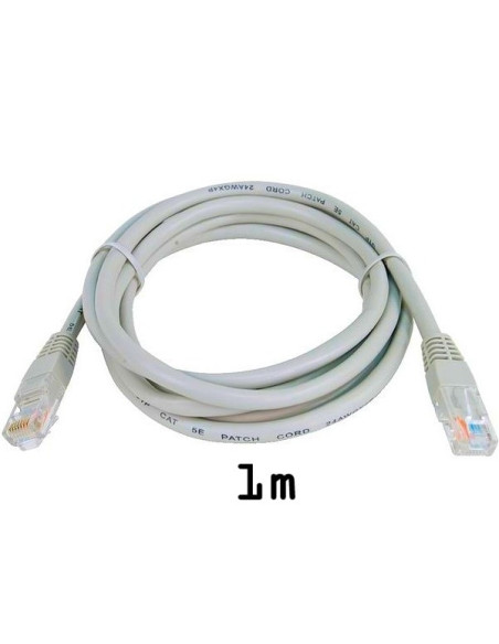 Cavo patch UTP DRITTO CAT6 1m