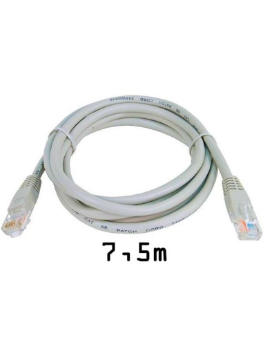 Cavo patch UTP DRITTO CAT6 7.5m