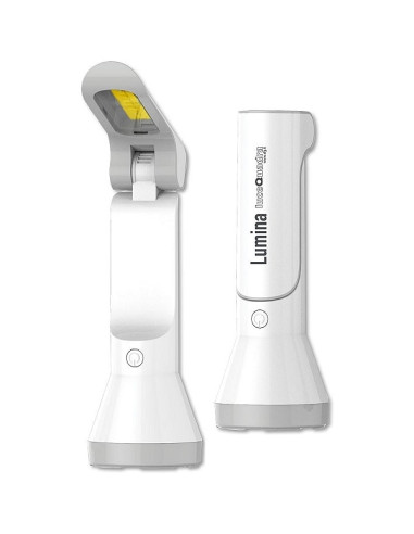 Lanterna led ricaricabile 1.4+3W alta luminosità