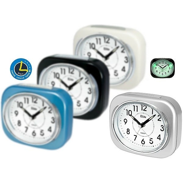 Sveglia silenziosa con luce. ripetizione e crescendo 100x85mm