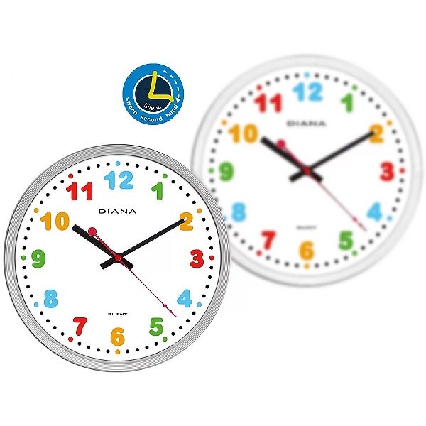 Orologio da parete color Ø 30cm