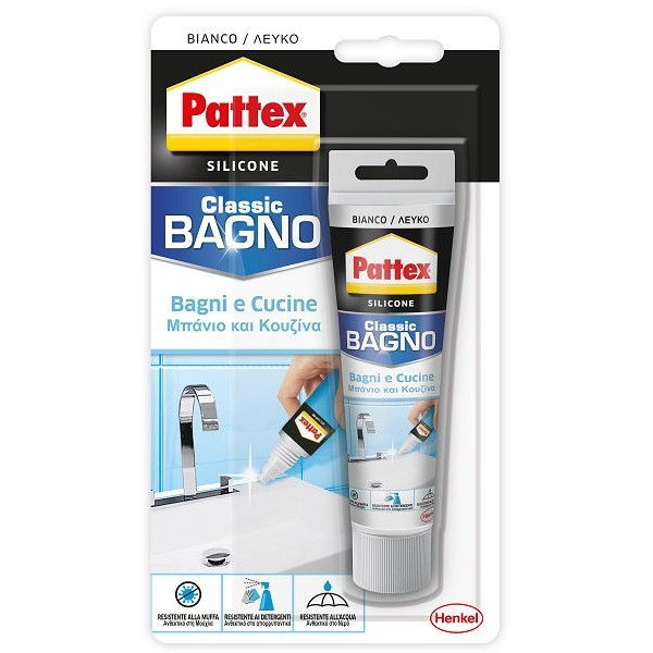 Pattex silicone  bianco in blister (50ml)