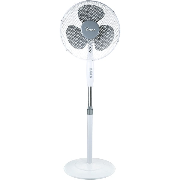 Ventilatore a piantana Ardes pala 40cm 3 velocità base tonda