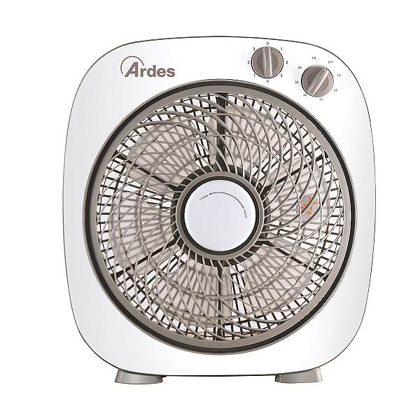 Ventilatore box Ardes pala 26cm 3 velocità con timer
