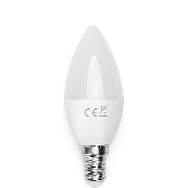 Lampada LED Oliva E14 6W luce fredda